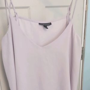 Top shop flowy lavender tank top